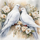 5D DIY Diamond Painting Kit - Full Round / Square - Two Pigeons