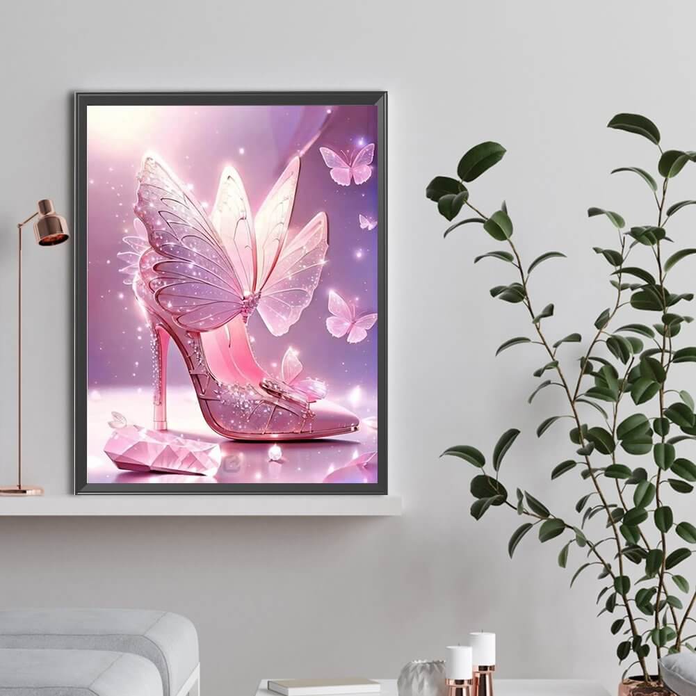 Fantasy Heels 5D DIY Bird Diamond Painting Kit