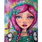 5D DIY Diamond Painting - Full Round / Square - Abstract Girl C