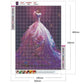 pink wedding dress 5d full drill diamond embroidery