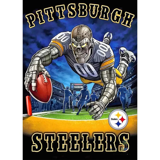 5D DIY Diamond Painting - Full Round / Square - Pittsburgh Steelers