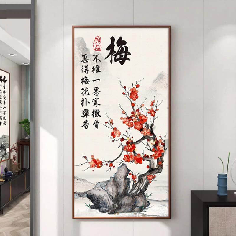 Plum bossom 5D DIY Diamond painting