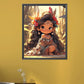 primitive jungle girl diamond painting