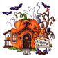 Pumpkin House Halloween Diamond Painting