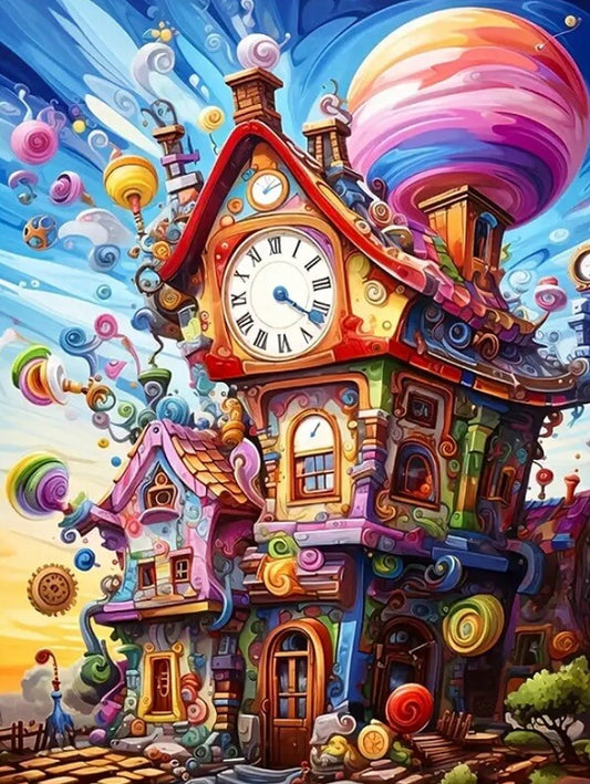 Punk House 5D DIY Diamond Painting