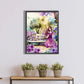 Purple Girl & Teddy Bear Diamond Painting