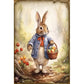 rabbit paint by number