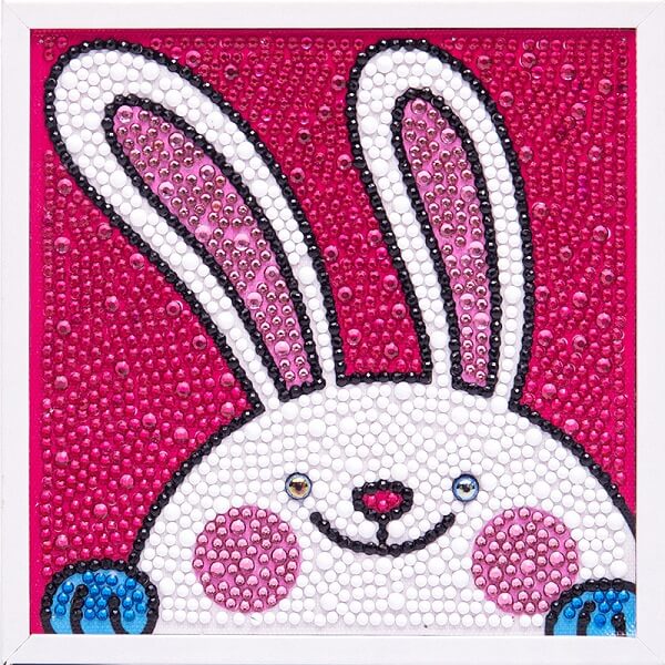 rabbit Crystal Rhinestone Diamond Painting Kits With/ Without Frame