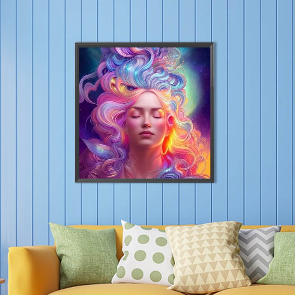 Rainbow Goddess 5D DIY Diamond Painting Kit