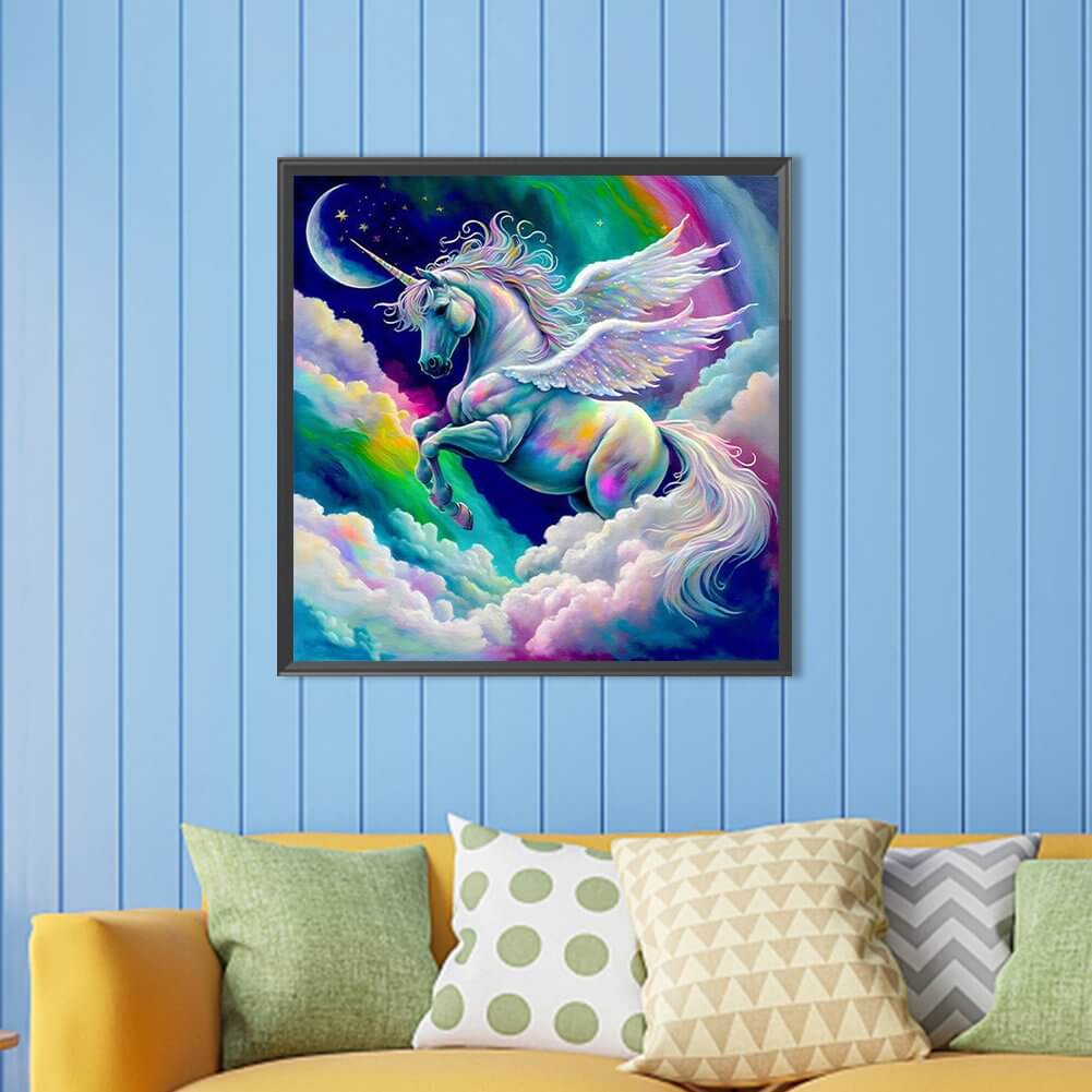 Rainbow Unicorn 5D DIY Diamond Painting Kit