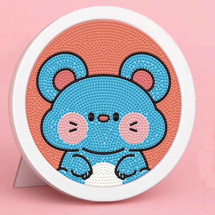 Rat Symbolic Animals Diamond Painting Kit For Kids