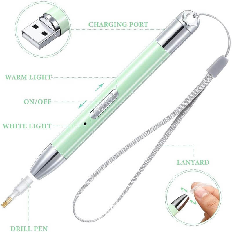recharge diamond painting point drill pen details