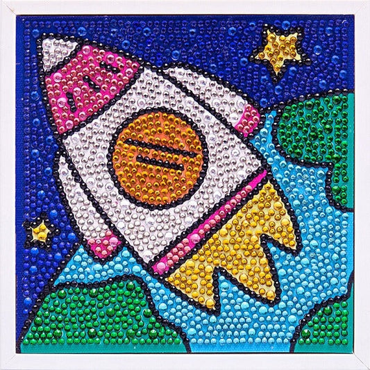 Rocket Crystal Rhinestone Diamond Painting Kits