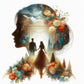 Wedding Silhouette Diamond art painting