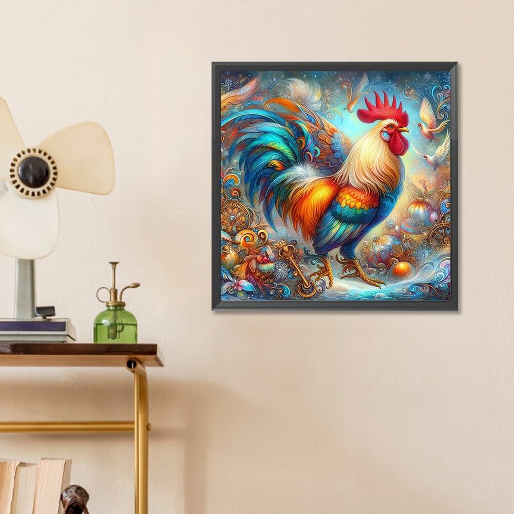 Rooster 5D DIY Diamond aRT