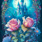 Rose Castle 5D DIY Diamond Painting
