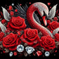 5D DIY Diamond Painting Kit - Full Round / Square - Rose Swan