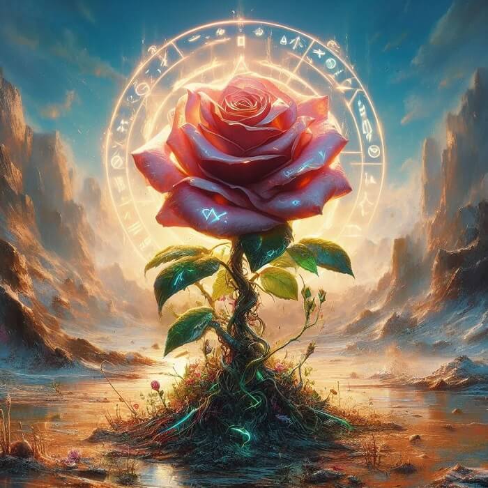 5D DIY Flower Diamond Painting Kit - Full Round / Square - Rune Rose