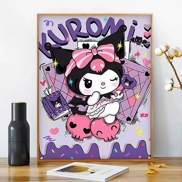 Sanrio Kuromi Cartoon Diamond Painting kit