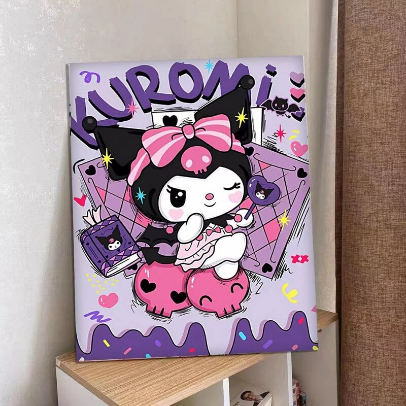Sanrio Kuromi 5d Diamond Painting