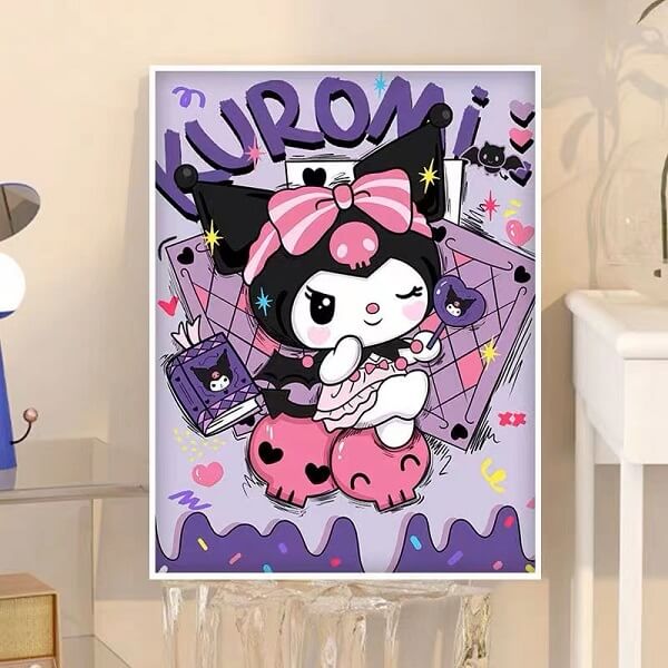 Sanrio Kuromi Cartoon Diamond Painting