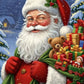 DIY Merry Christmas Diamond Painting Kit - Full Round / Square - Santa Claus