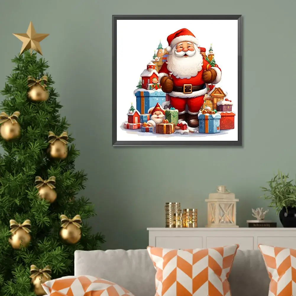 Christmas Santa B 5D DIY Diamond Painting Kit