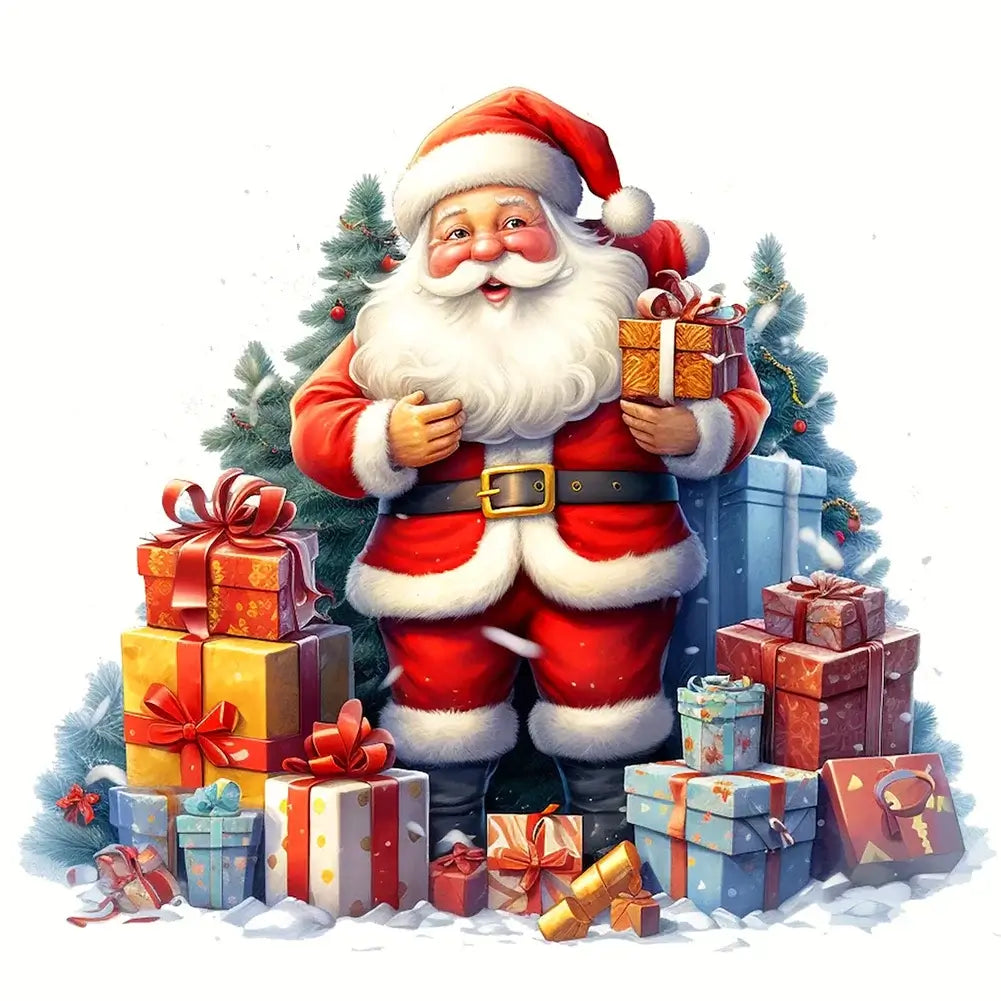 5D DIY Diamond Painting Kit - Full Round / Square - Christmas Santa D