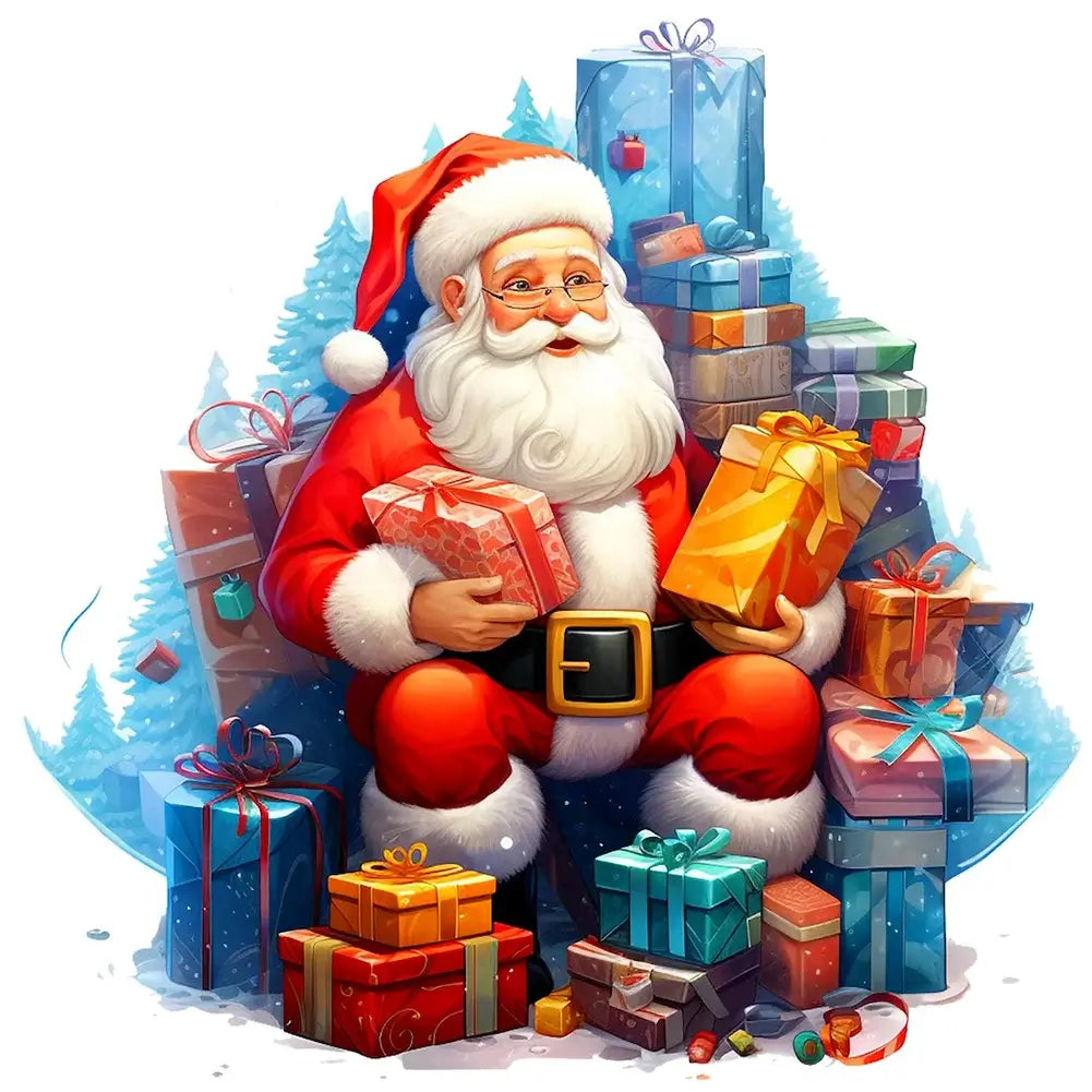5D DIY Diamond Painting Kit - Full Round / Square - Christmas Santa C