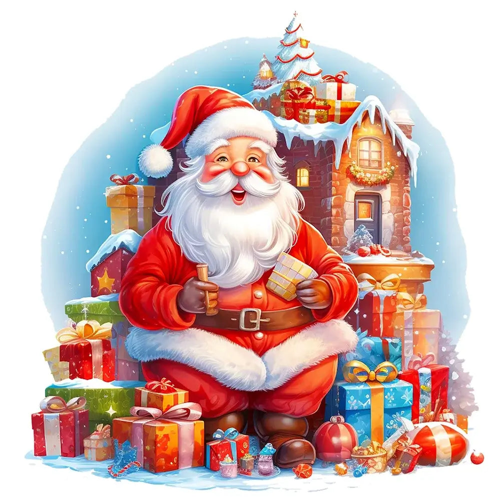 5D DIY Diamond Painting Kit - Full Round / Square - Christmas Santa A