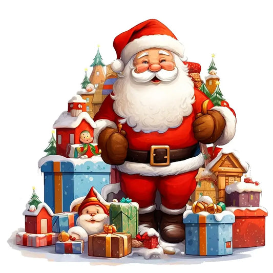 5D DIY Diamond Painting Kit - Full Round / Square - Christmas Santa B