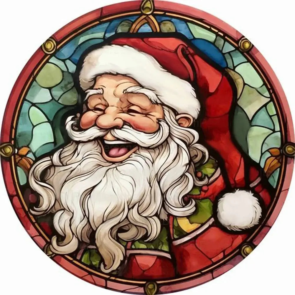 Card Santa Christmas 5D DIY Diamond Painting 