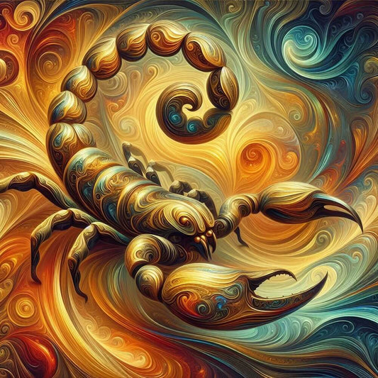 5D DIY Diamond Painting Kit - Full Round / Square - Scorpions