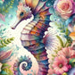 Seahorse diamond painting Kit