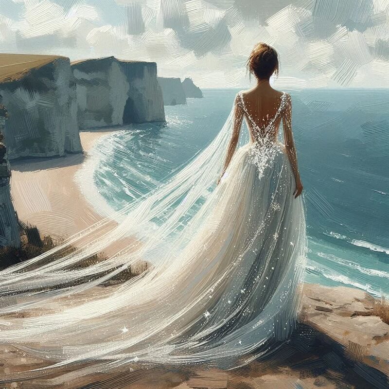 Seaside Bride 5D DIY Diamond Painting