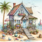 Seaside House Diamond Painting