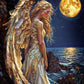 Seasied Angel Diamond Painting