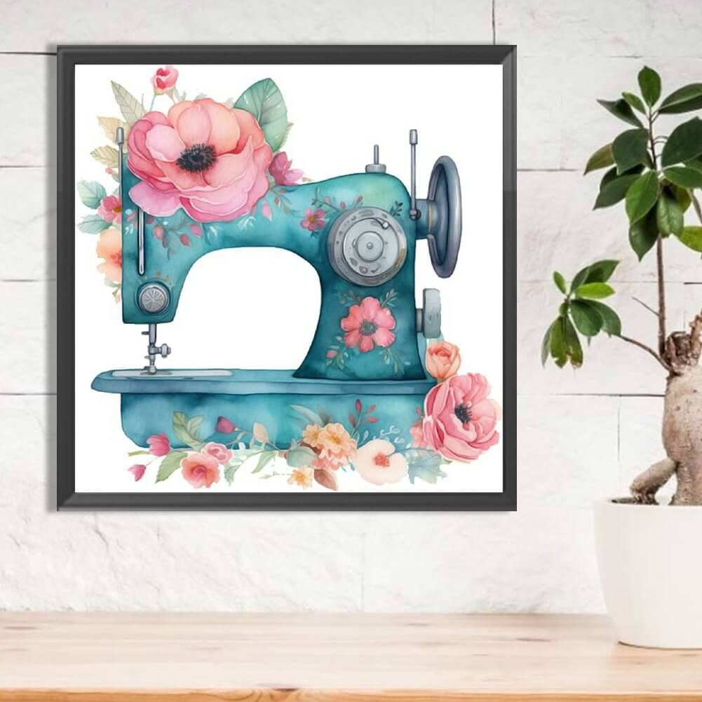 Sewing Machine B Diamond Painting