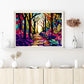 shaded path Stained glass diamond painting KIT