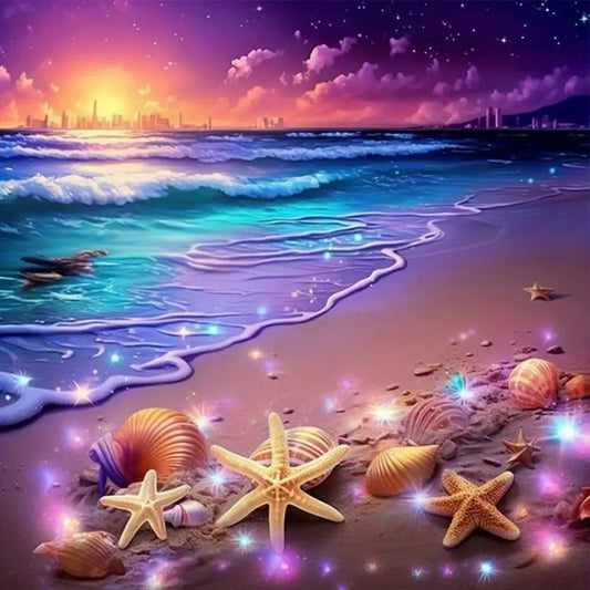 Seaside Shells Diamond Painting