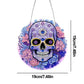Skull DIY Diamond Painting Vintage Hanging Ornament Size