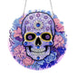 DIY Diamond Painting Vintage Hanging Ornament - Skull