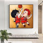 Slam Dunk Animal Diamond Painting