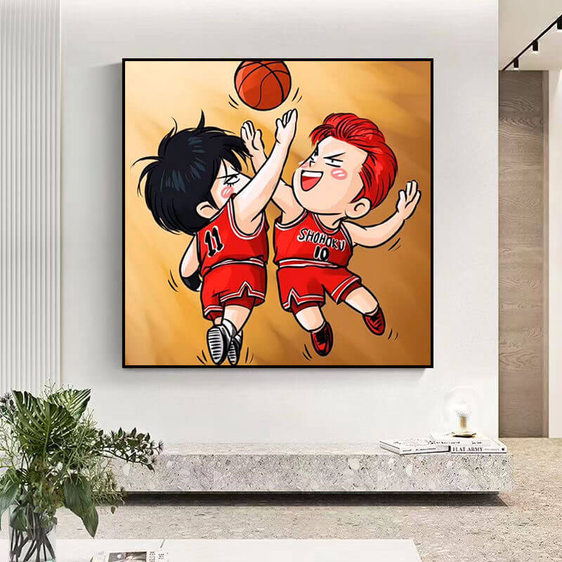 Slam Dunk Animal Diamond Painting