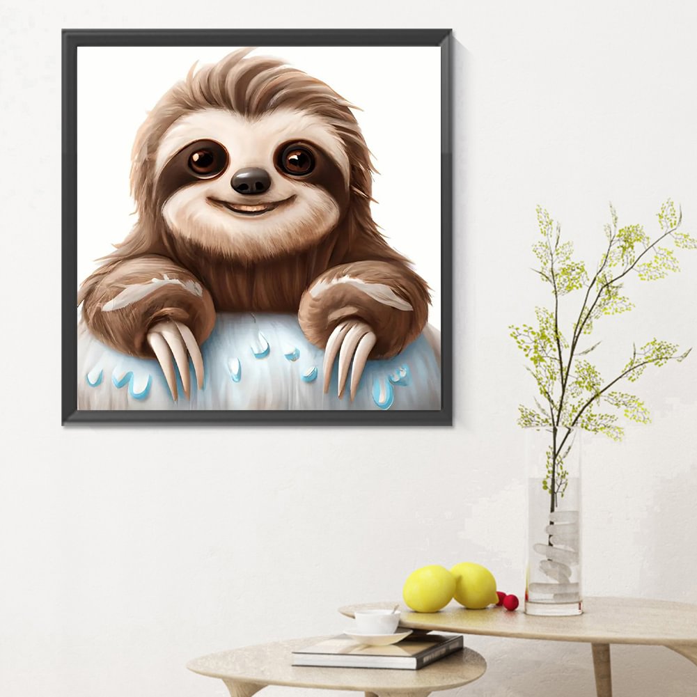 Sloth Full Round / Square 5D DIY Diamond Painting Kit