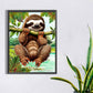 sloth full round square diamond painting