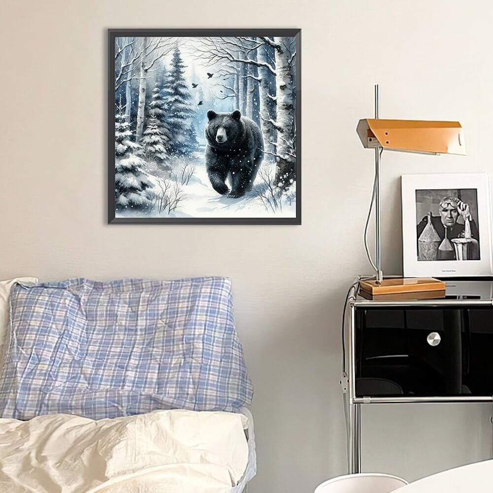 Snow Bear 5D DIY Diamond Painting Kit