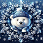 5D DIY Snow Bear Diamond Painting