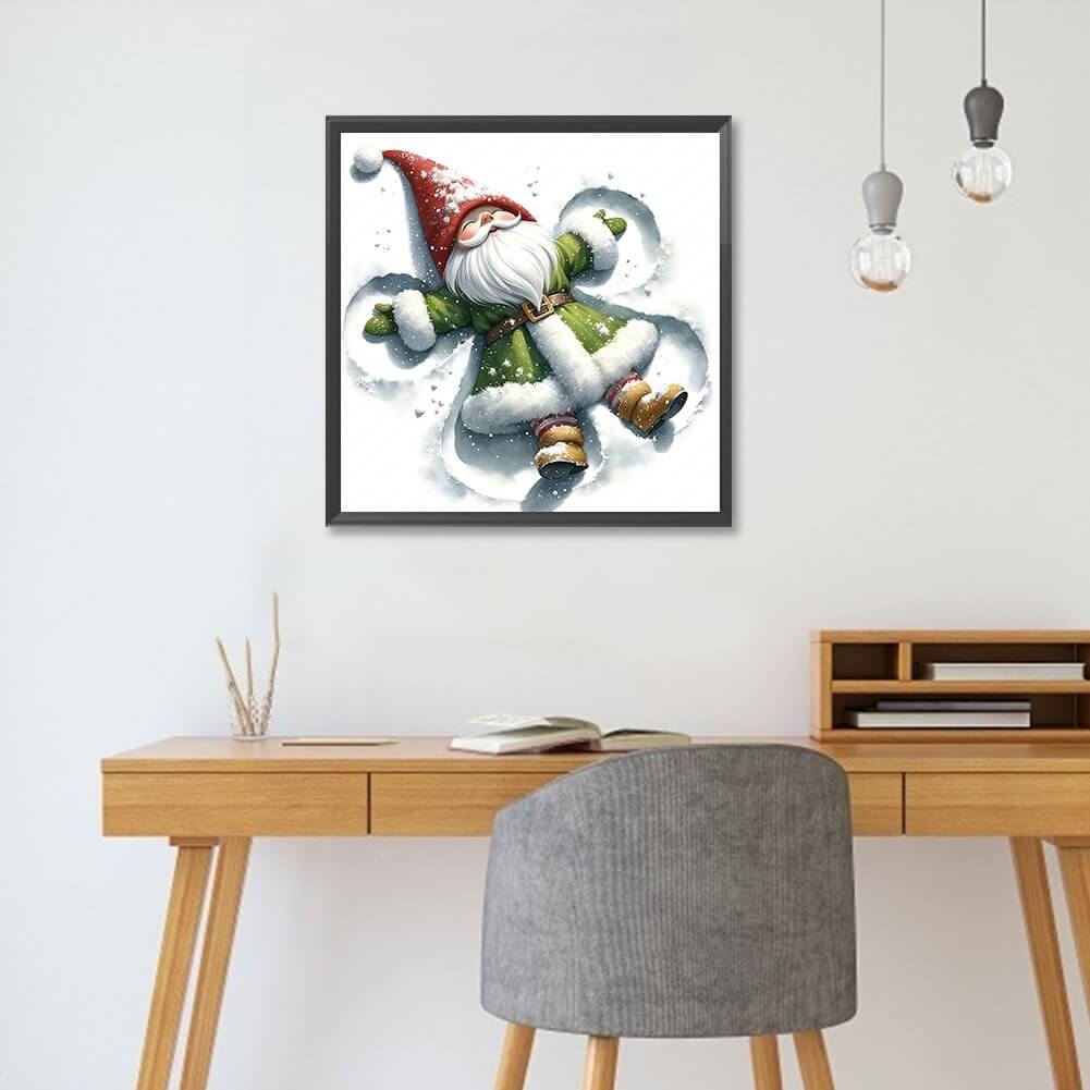 Snow Gnome 5D DIY Diamond Painting Kit