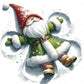 5D DIY Diamond Painting Kit - Full Round / Square - Snow Gnome
